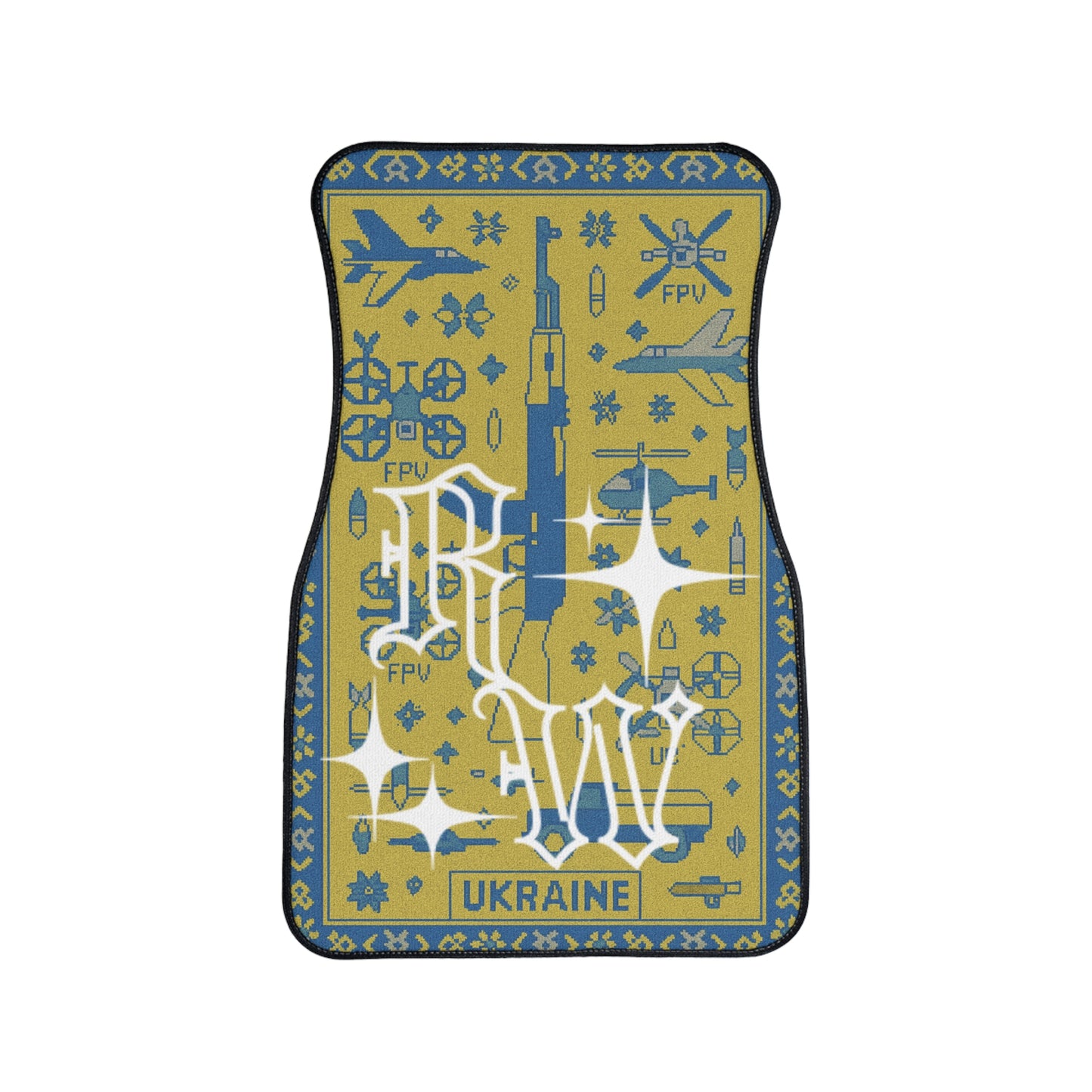 Ukrainian War Rug