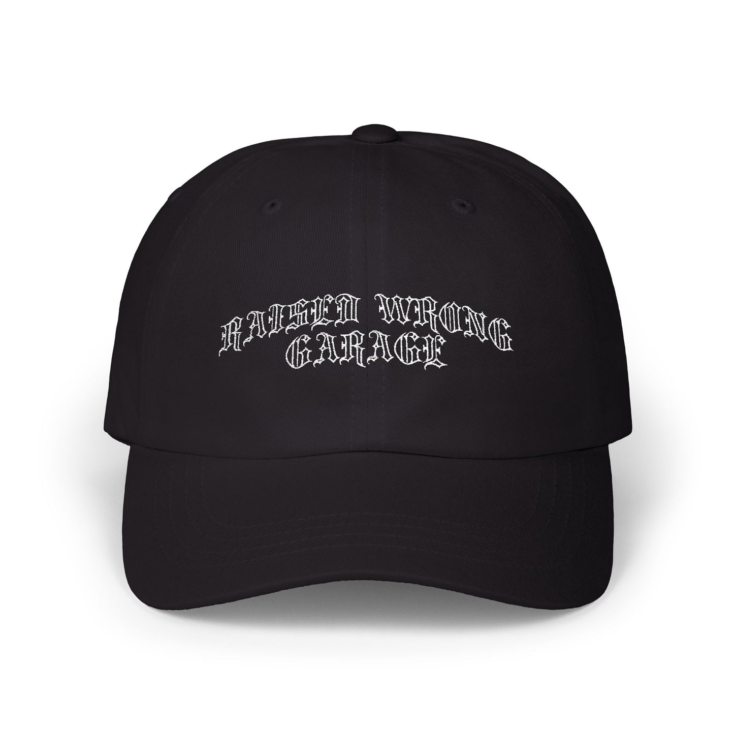 Raised Wrong Garage Basic Hat