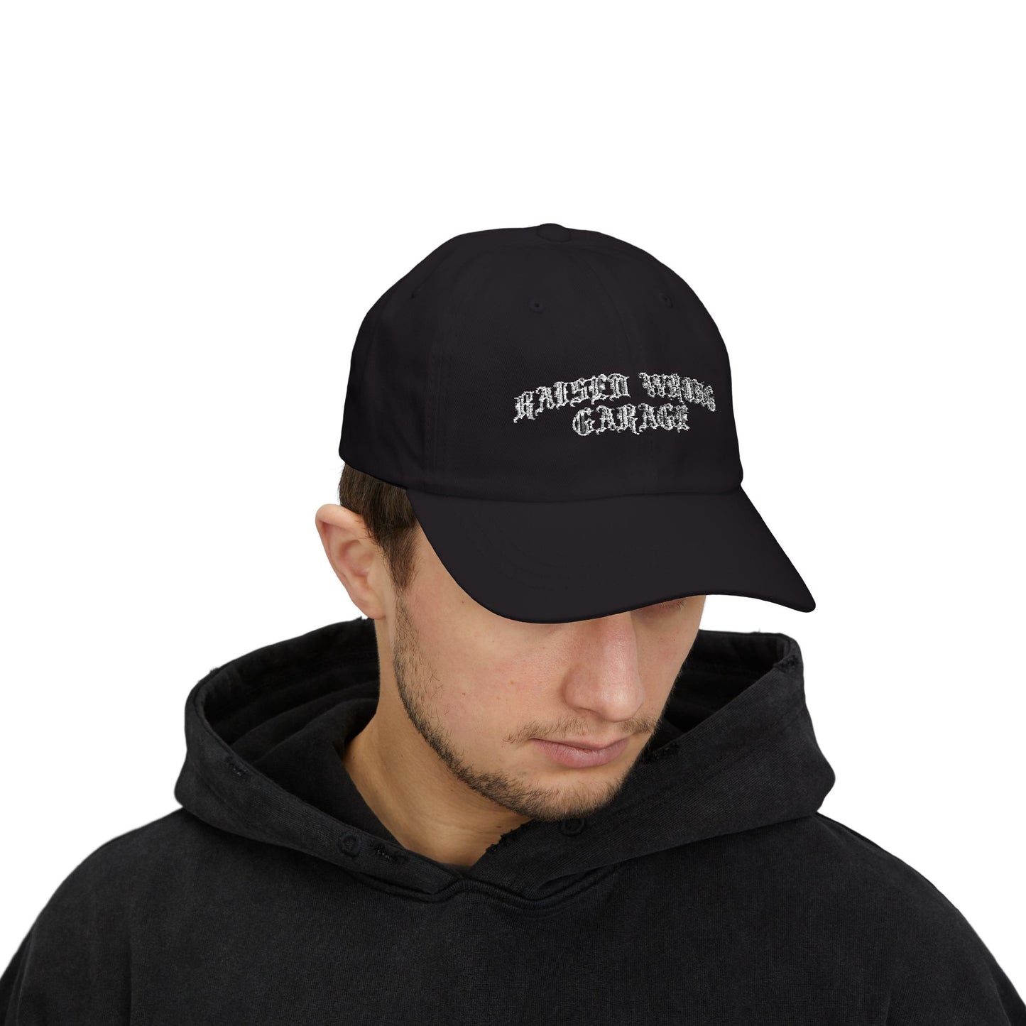 Raised Wrong Garage Basic Hat