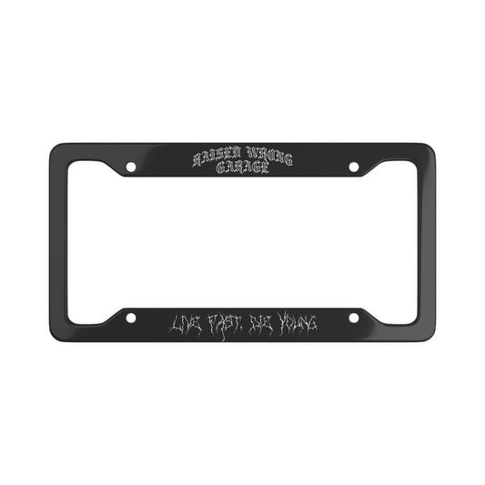 Raised Wrong License Plate Frame